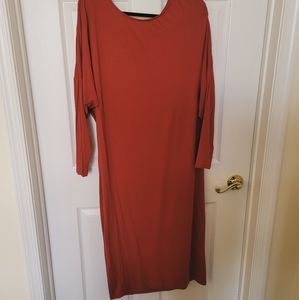 Dolman sleeve Midi dress